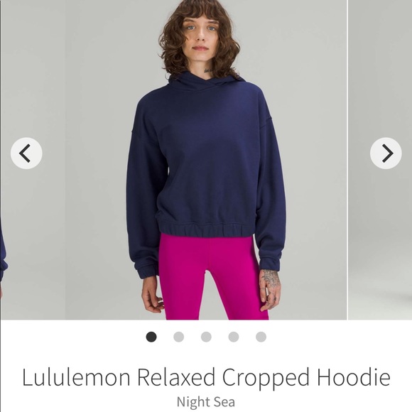 lululemon athletica | Tops | Relaxed Cropped Hoodie | Poshmark